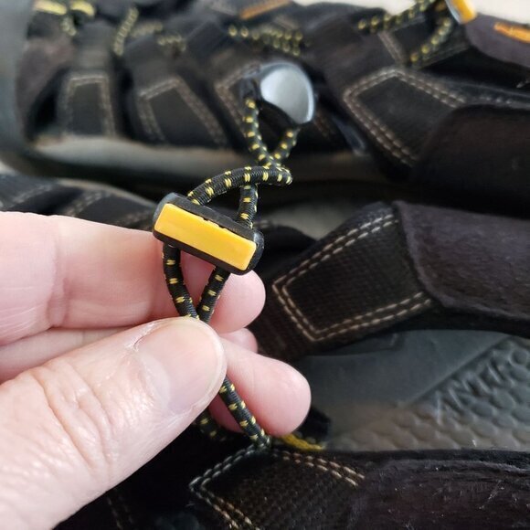 Keen Black and Gray Adventure Sandals main image 13